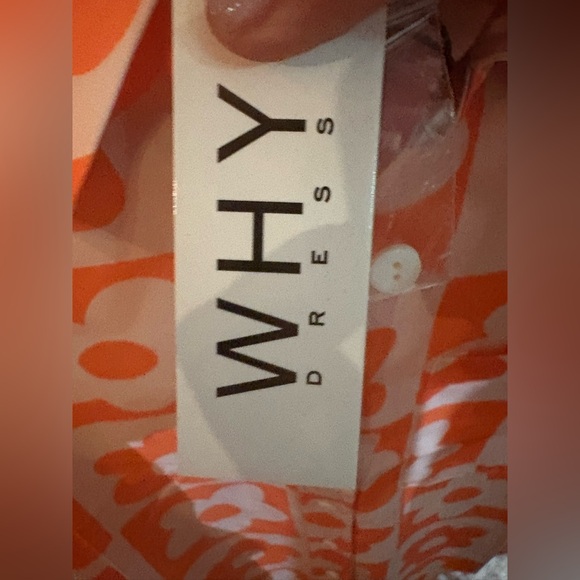 NWT Floral Orange Set. Shirt Buttons Down $ Wide Leg Pant. S, M, L, XL and XXL. - Picture 3 of 16